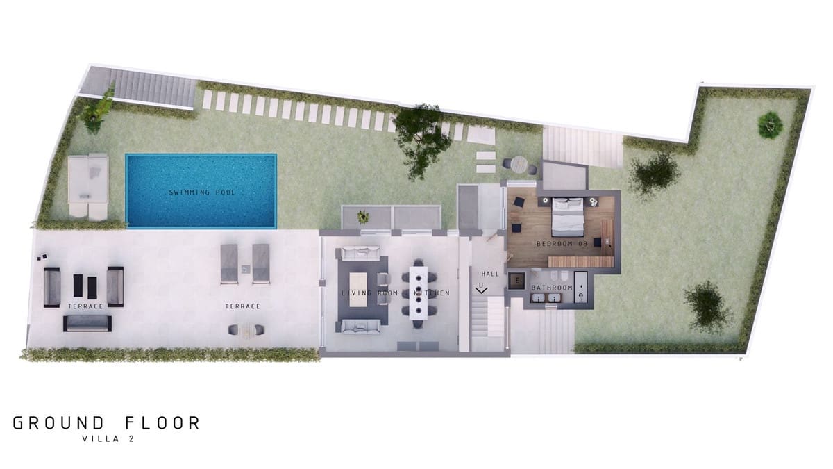 3 soverom Villa til salgs i El Chaparral med svømmebasseng garasje - € 1 990 000 (Ref: 7023663)