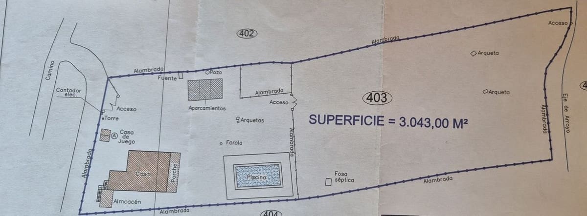 3 soveværelse Finca/Landehus til salg i Estacion de Cartama med swimmingpool garage - € 370.000 (Ref: 9301990)