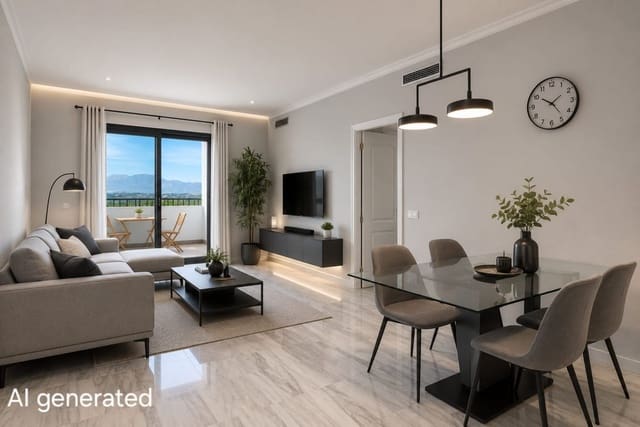 2 soveværelse Lejlighed til salg i Alhaurín Golf, Alhaurín el Grande med swimmingpool garage - € 299.000 (Ref: 9667076)