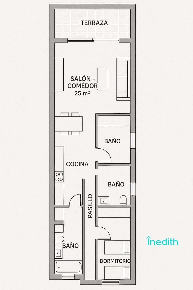 3 slaapkamer Rijtjeshuis te koop in Cubelles met garage - € 398.500 (Ref: 9204733)