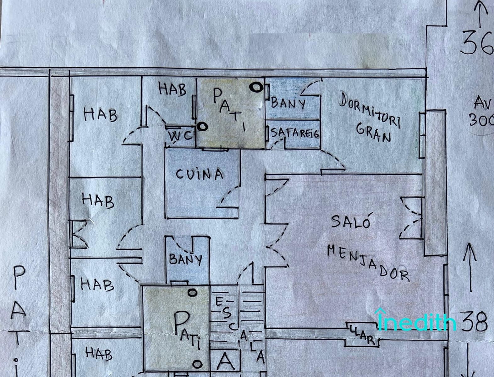5 sovrum Lägenhet till salu i Castelldefels med garage - 670 000 € (Ref: 9301189)