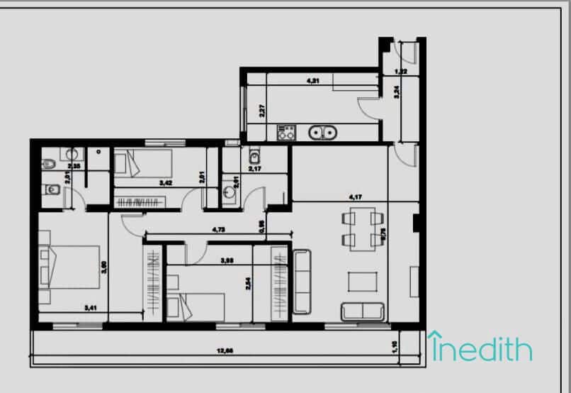 3 makuuhuone Asunto myytävänä paikassa Cubelles mukana 
autotalli - 330 000 € (Ref: 9456443)