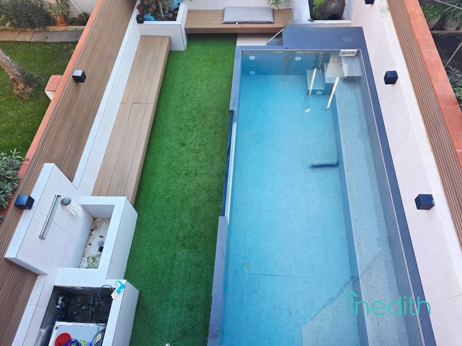 Adosado de 4 habitaciones en Castelldefels en venta con piscina garaje - 750.000 € (Ref: 9591473)