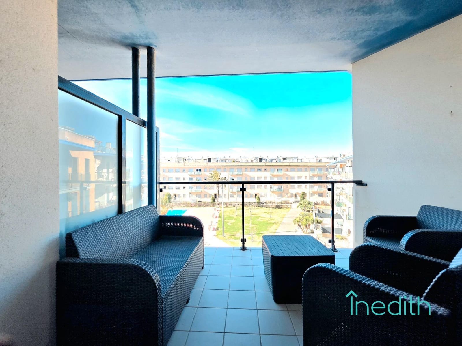 3 chambre Appartement à vendre à Cubelles avec piscine garage - 398 000 € (Ref: 9608198)
