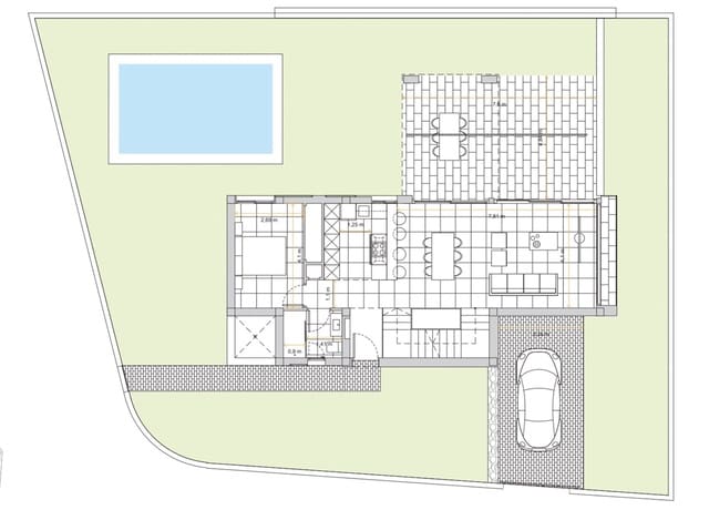 4 soverom Villa til salgs i Algorfa med svømmebasseng garasje - € 669 000 (Ref: 9867514)