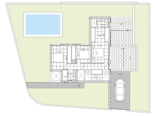 4 soverom Villa til salgs i Algorfa med svømmebasseng garasje - € 669 000 (Ref: 9867514)