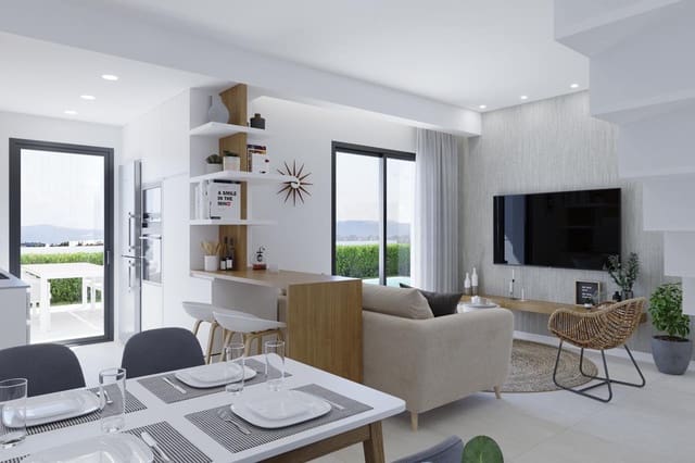 3 bedroom Semi-detached Villa for sale in Los Balcones with pool - € 414,000 (Ref: 8931986)