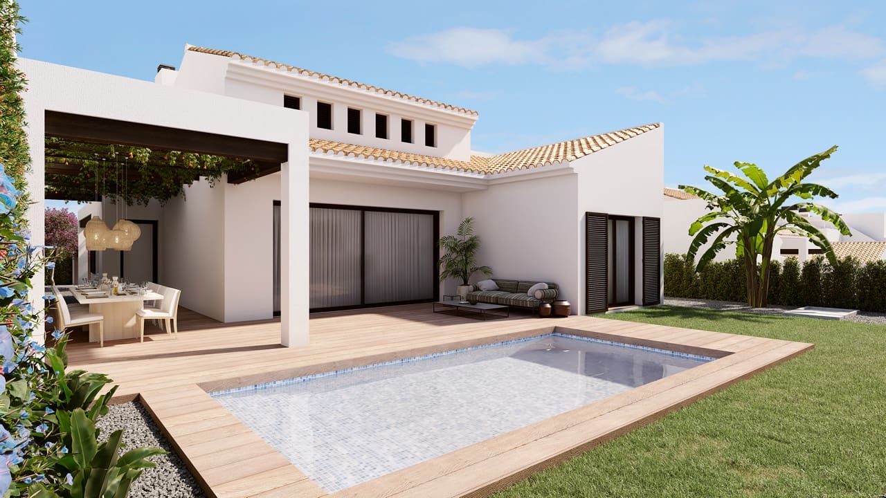 3 soveværelse Lejlighed til salg i Algorfa med swimmingpool - € 555.000 (Ref: 8931990)