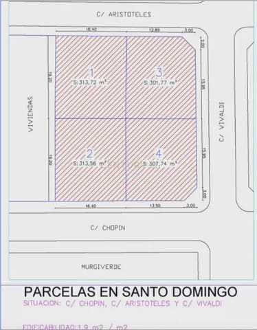 Byggetomt til salgs i El Ejido - € 105 000 (Ref: 9902033)