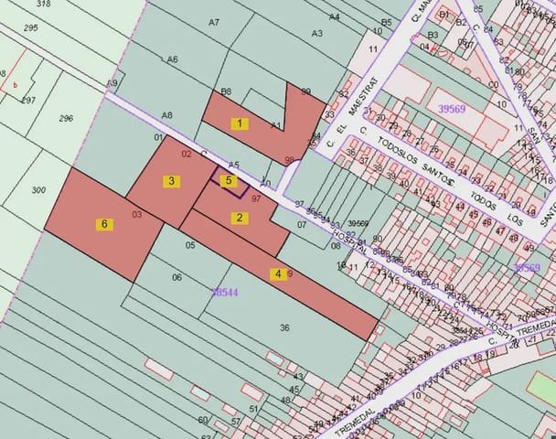 Bauplatz zu verkaufen in Alcalà de Xivert pueblo, Alcalá de Xivert - 40.575 € (Ref: 10078611)