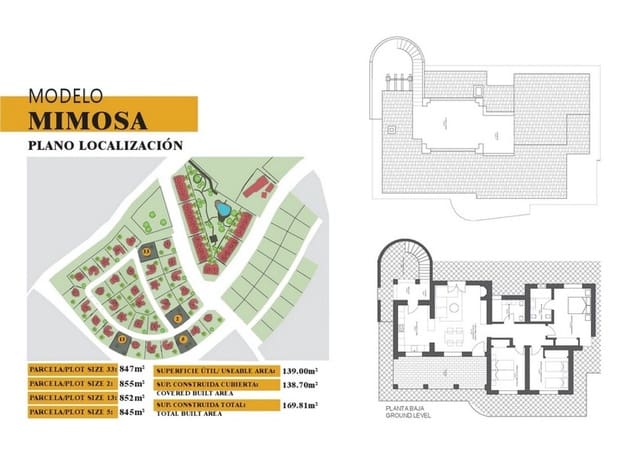 Chalet de 3 habitaciones en Las Palas, Fuente Alamo de Murcia en venta con piscina - 299.000 € (Ref: 7570488)