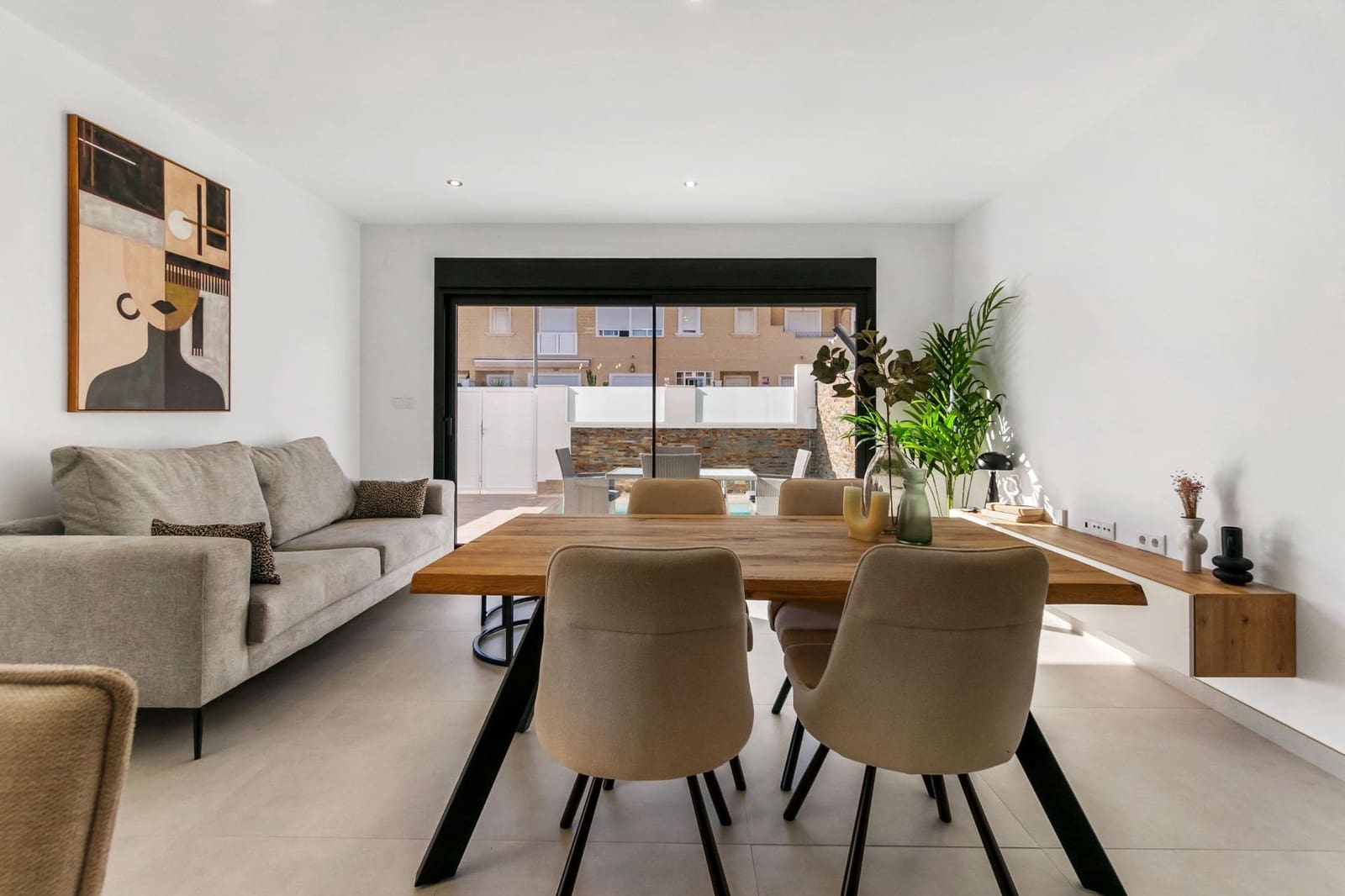 3 sovrum Semi-fristående Villa till salu i San Pedro del Pinatar med pool - 380 000 € (Ref: 9271998)