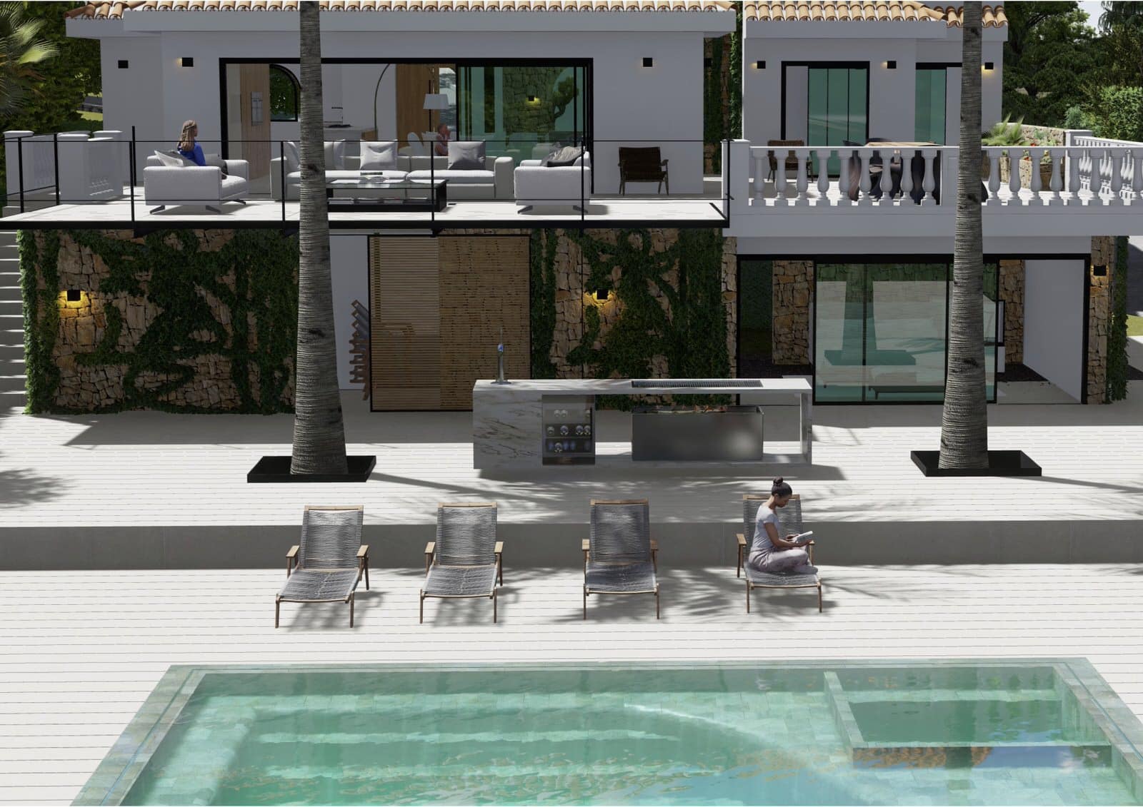5 soveværelse Villa til salg i Costa d'en Blanes med swimmingpool - € 1.850.000 (Ref: 10079954)