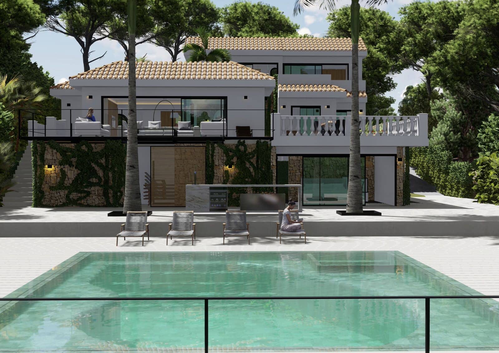 5 soveværelse Villa til salg i Costa d'en Blanes med swimmingpool - € 1.850.000 (Ref: 10079954)