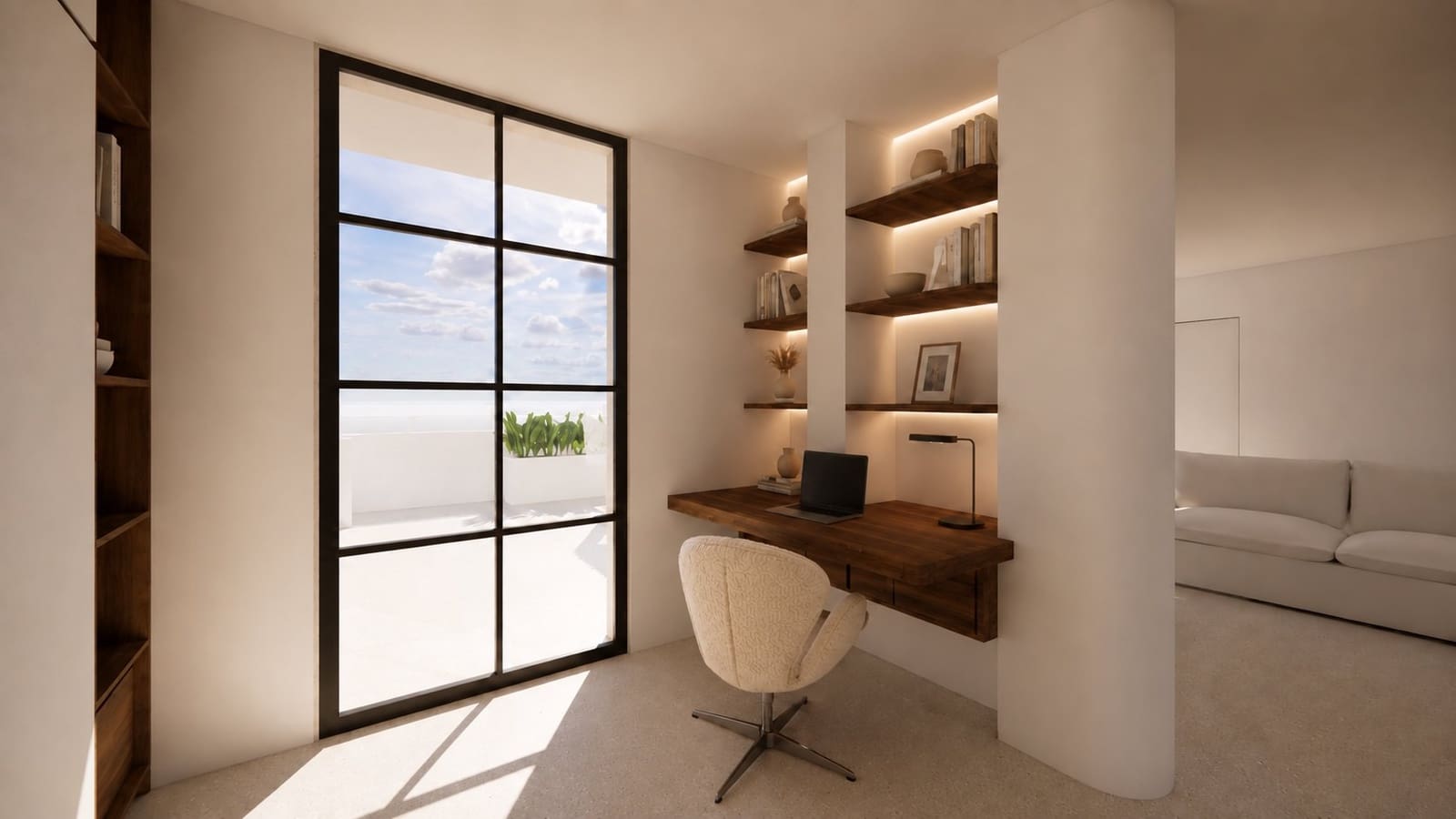 2 chambre Penthouse à vendre à Portixol avec garage - 1 490 000 € (Ref: 10160528)