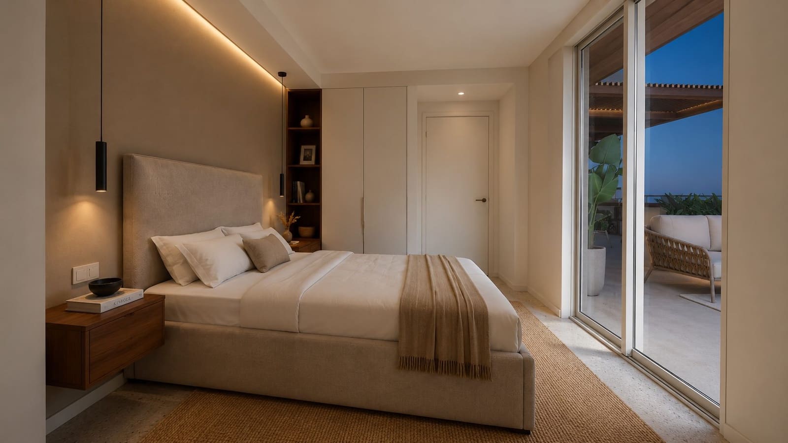 2 chambre Penthouse à vendre à Portixol avec garage - 1 490 000 € (Ref: 10160528)