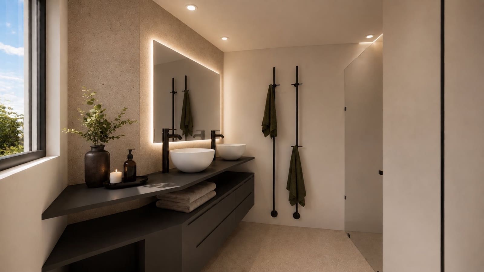 2 chambre Penthouse à vendre à Portixol avec garage - 1 490 000 € (Ref: 10160528)