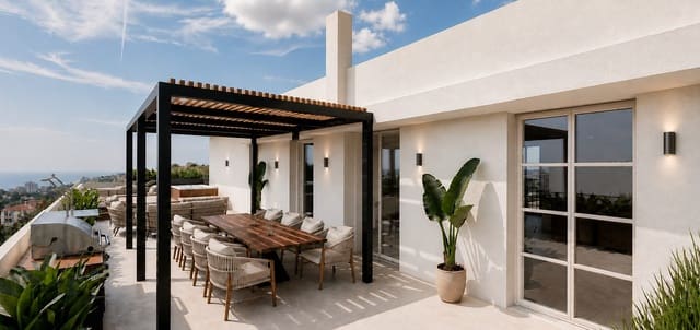 2 chambre Penthouse à vendre à Portixol, Palma de Mallorca avec garage - 1 490 000 € (Ref: 10160528)