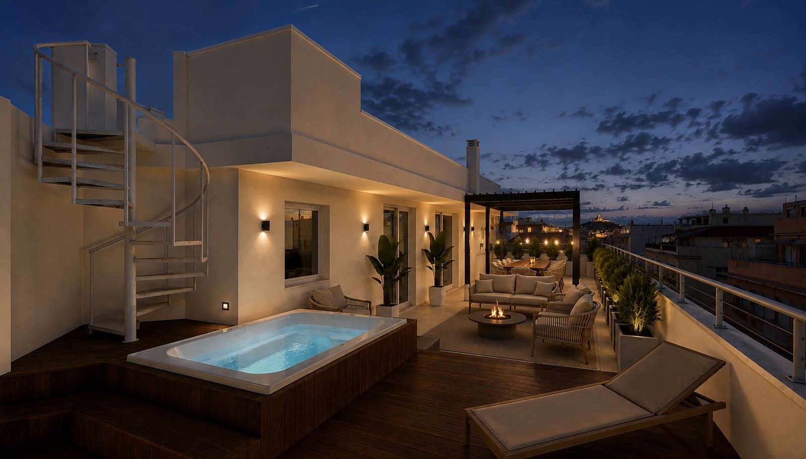 2 chambre Penthouse à vendre à Portixol avec garage - 1 490 000 € (Ref: 10160528)