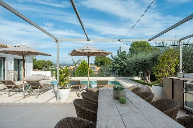 5 sypialnia Willa na sprzedaż w Santa Ponsa, Calvià z basenem garażem - 3 600 000 € (Ref: 8949098)