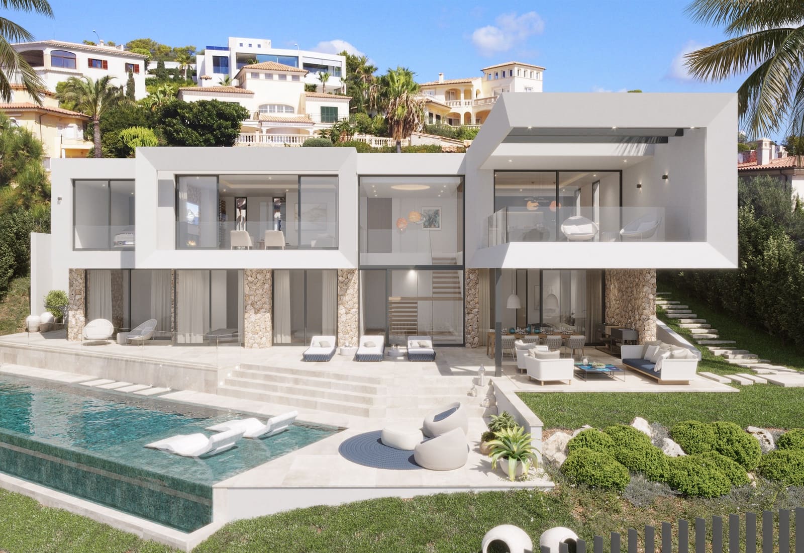 4 bedroom Villa for sale in Santa Ponsa with pool - € 9,890,000 (Ref: 9763565)