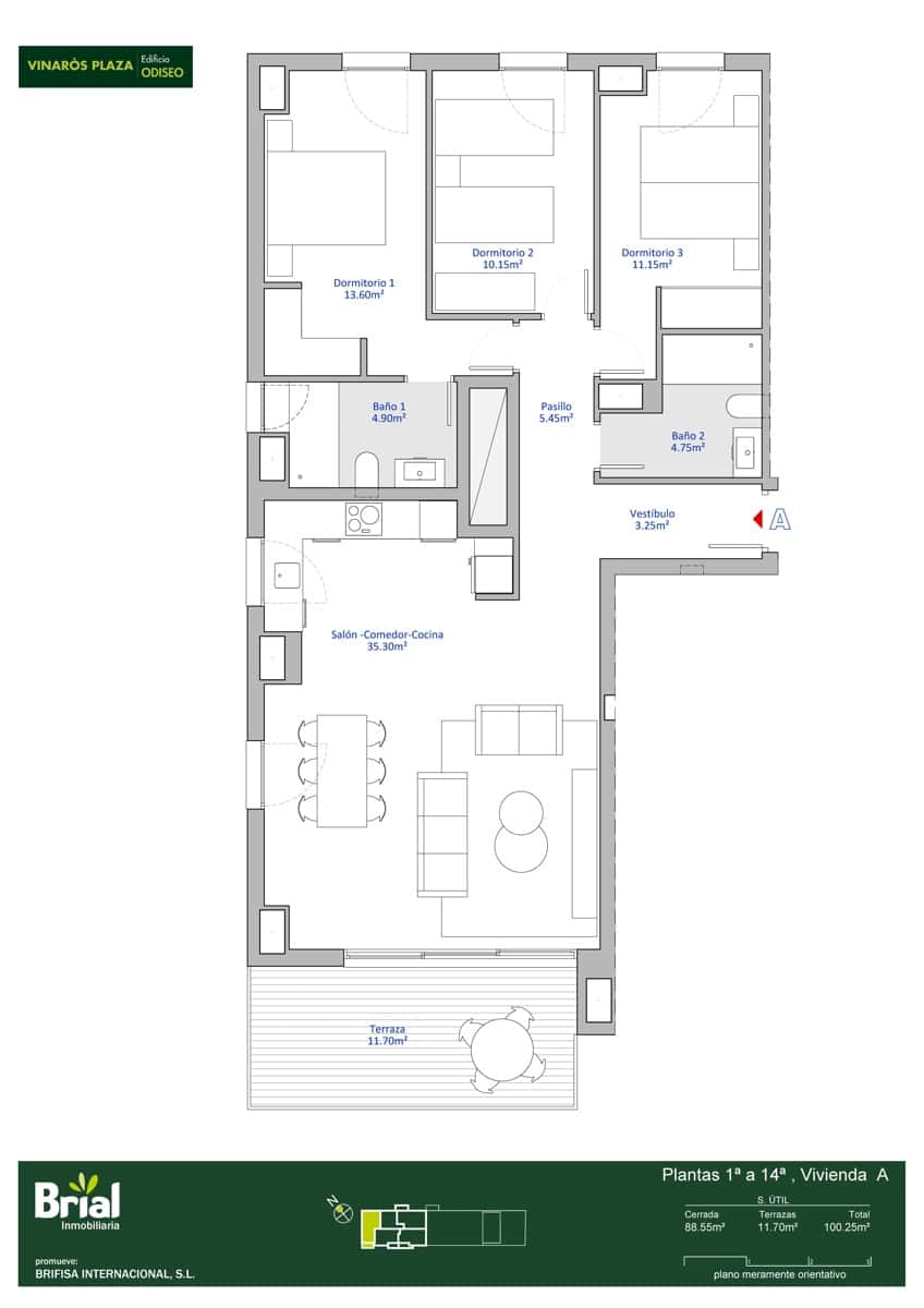 3 soveværelse Lejlighed til salg i Vinaros med swimmingpool garage - € 276.900 (Ref: 8649891)