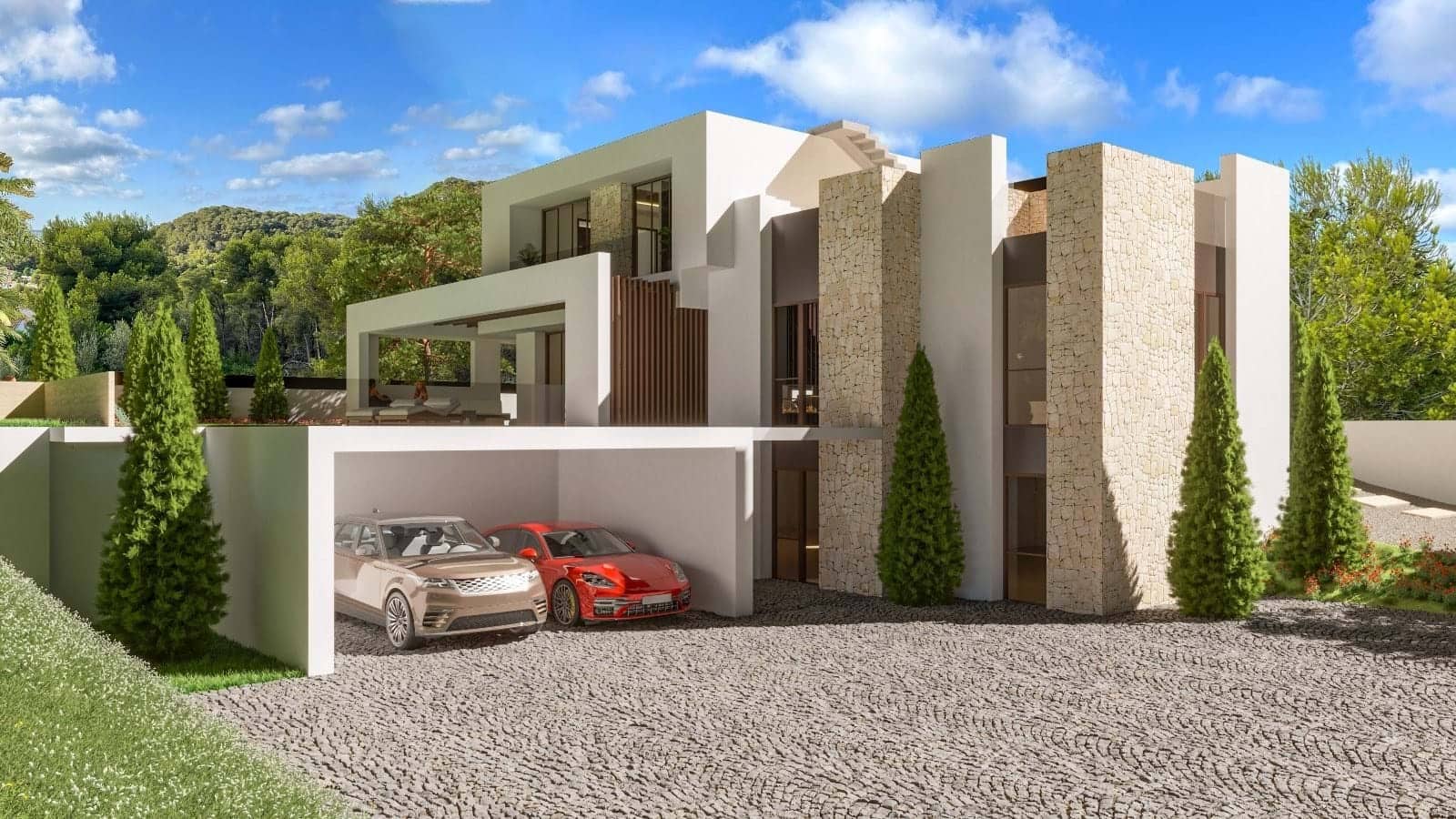 4 sypialnia Willa na sprzedaż w Javea / Xabia z basenem garażem - 1 392 000 € (Ref: 8389971)