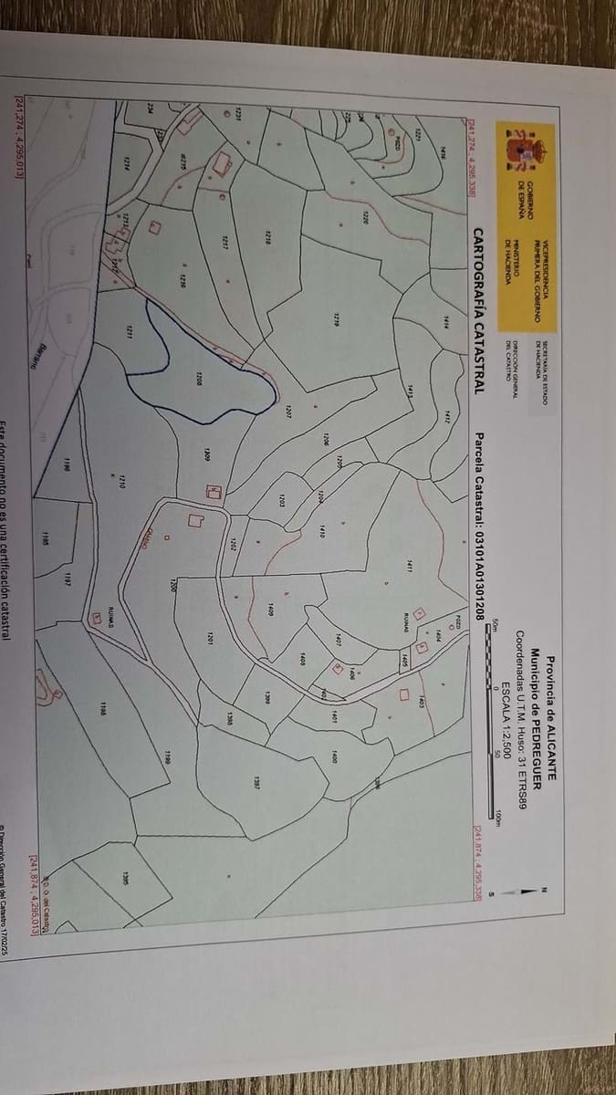 Mark till salu i Pedreguer - 145 000 € (Ref: 8835536)