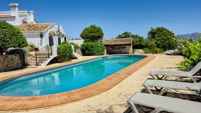 5 soveværelse Finca/Landehus til salg i Benissa med swimmingpool garage - € 1.725.000 (Ref: 9058231)