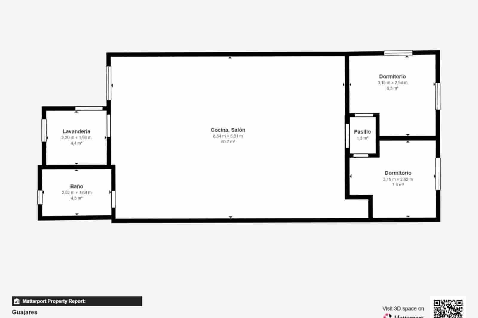 2 chambre Villa/Maison à vendre à Guajar Fondon avec garage - 175 000 € (Ref: 10015700)