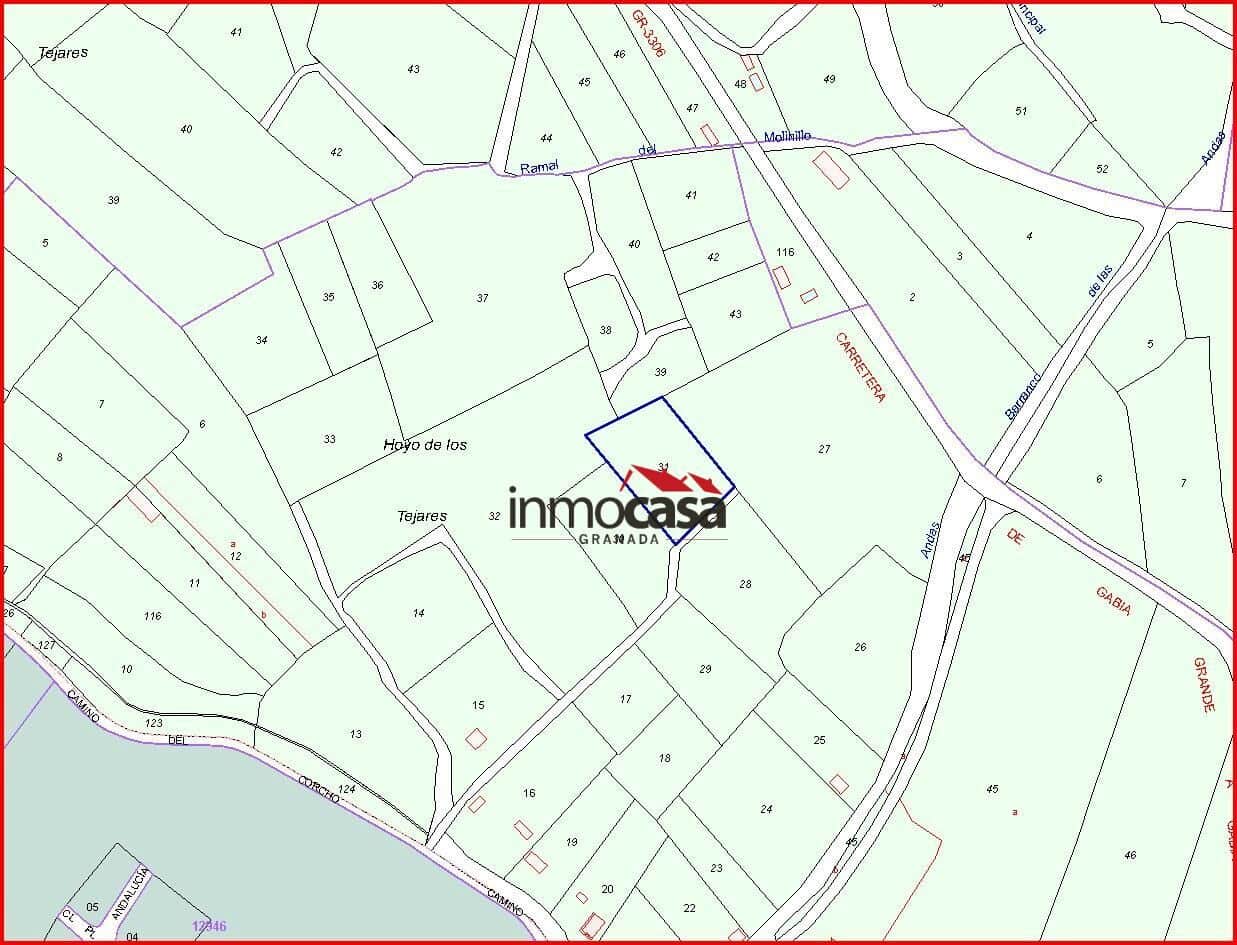 Ubebygd land til salgs i Las Gabias - € 45 000 (Ref: 10047474)
