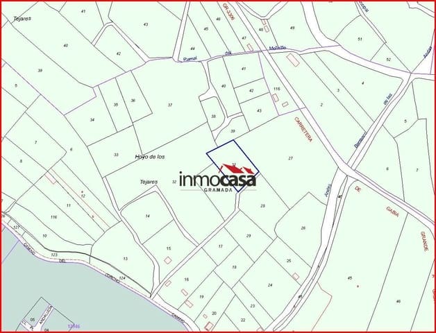 Ubebygd land til salgs i Las Gabias - € 45 000 (Ref: 10047474)