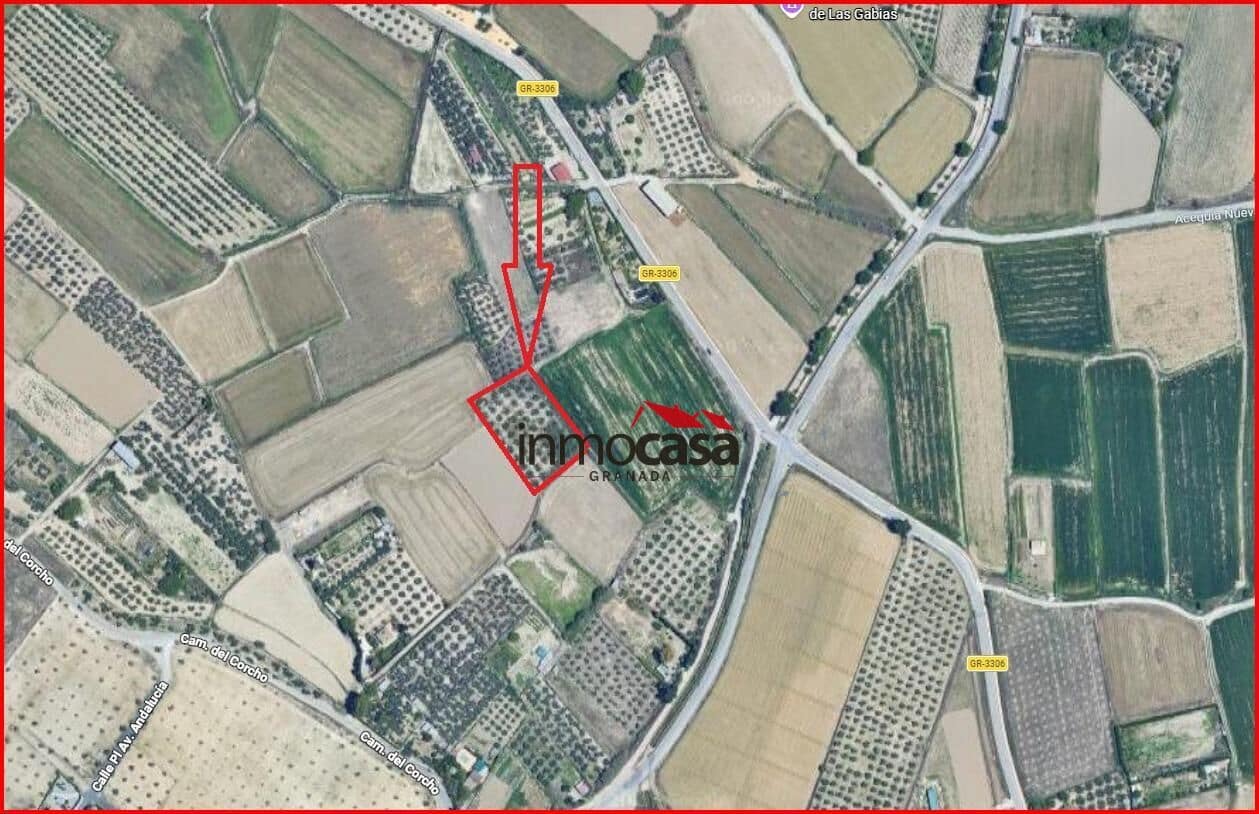 Ubebygd land til salgs i Las Gabias - € 45 000 (Ref: 10047474)