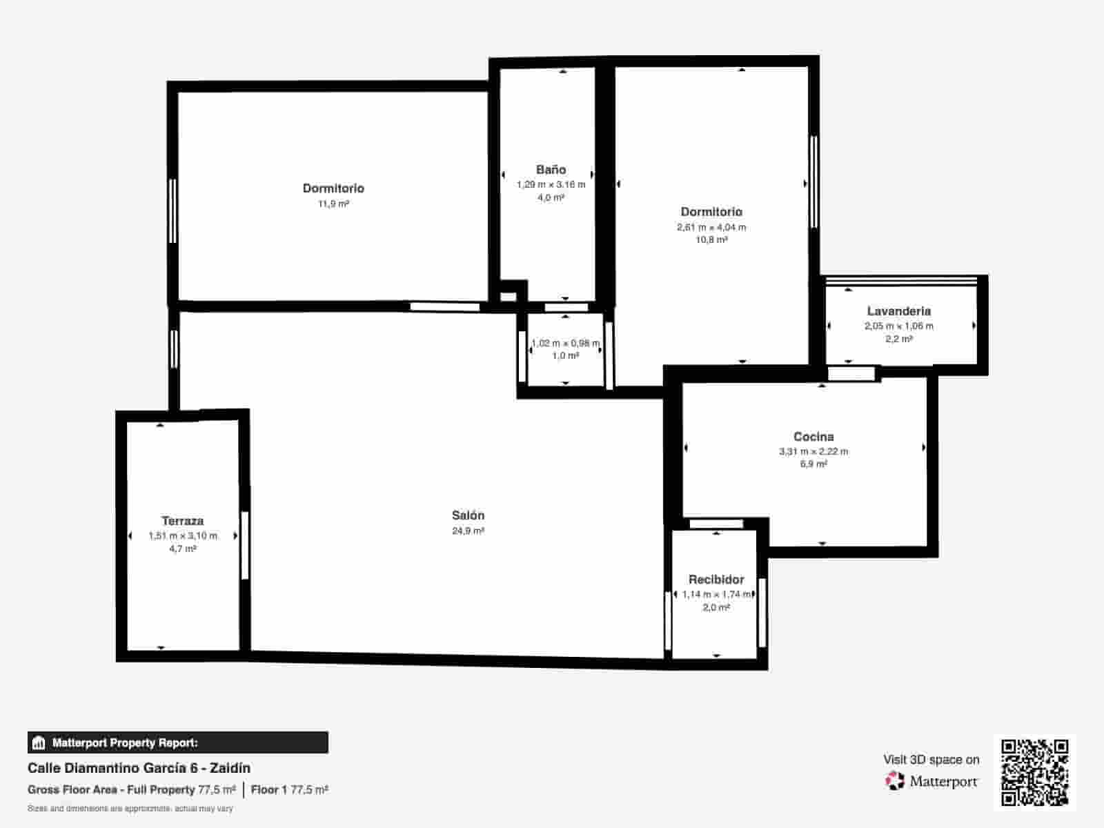 Piso de 2 habitaciones en Granada ciudad en venta con garaje - 259.900 € (Ref: 10131774)