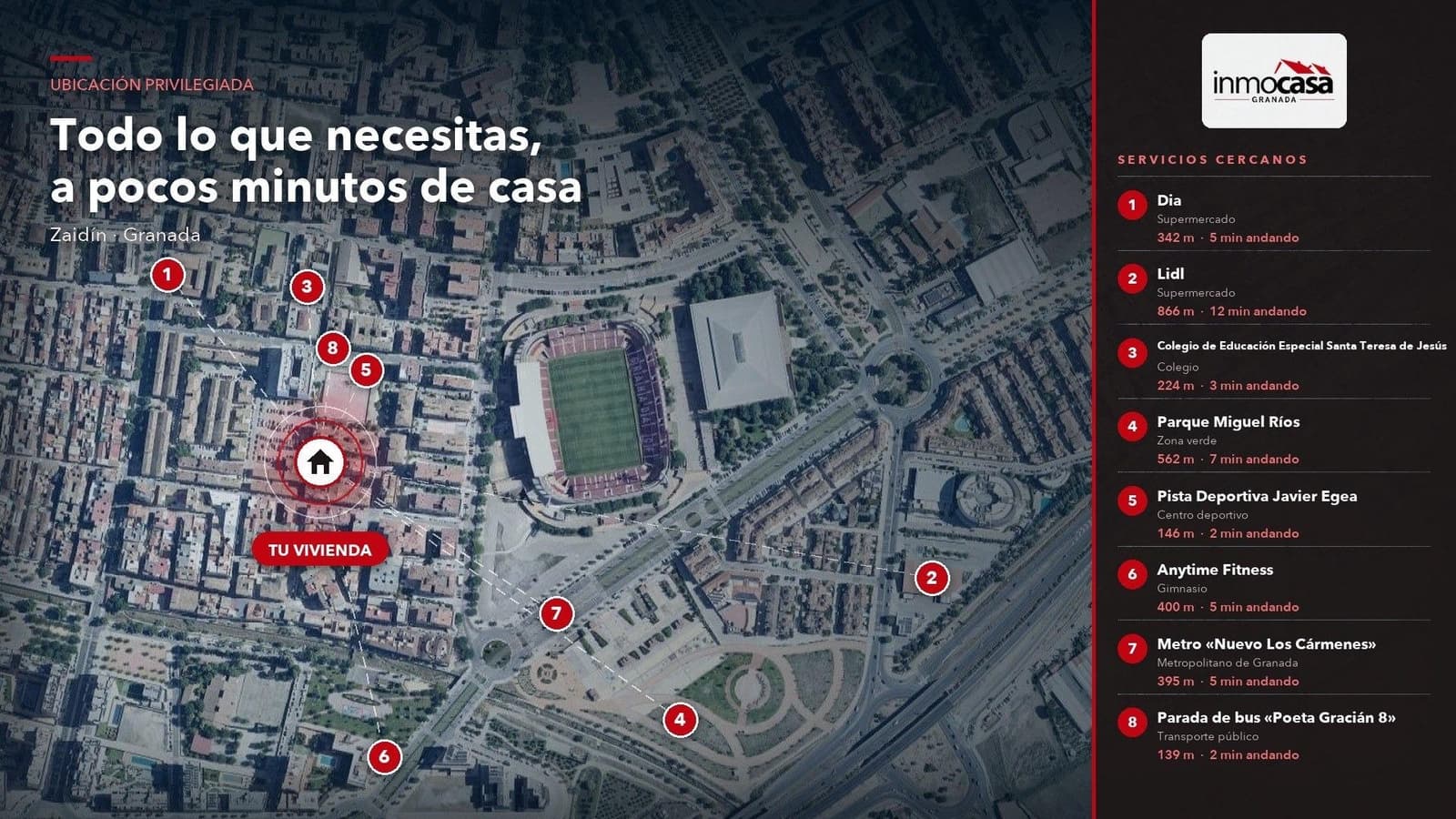 Piso de 2 habitaciones en Granada ciudad en venta con garaje - 259.900 € (Ref: 10131774)