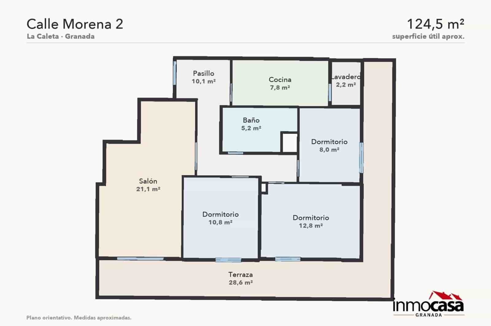 3 soveværelse Lejlighed til salg i Granada by med garage - € 299.999 (Ref: 10139852)