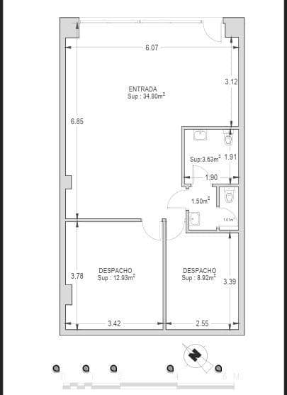 Comercial para arrendar em Granada cidade - 600 € (Ref: 10165178)