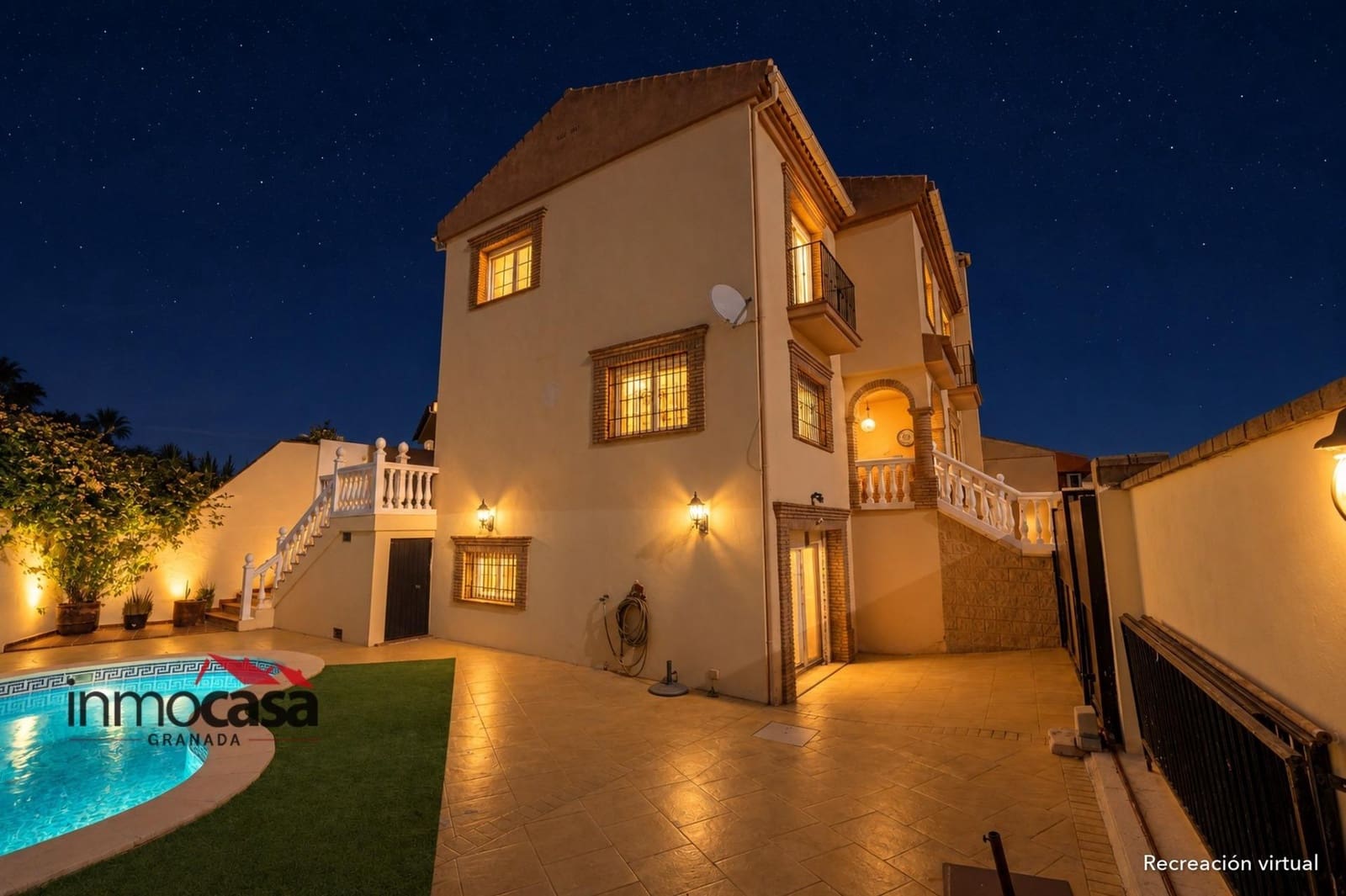 3 bedroom Villa for sale in Las Gabias with pool garage - € 418,000 (Ref: 10171865)
