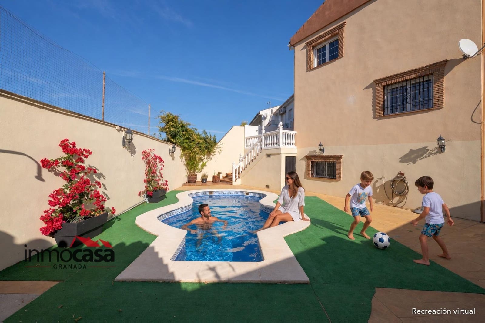 3 bedroom Villa for sale in Las Gabias with pool garage - € 418,000 (Ref: 10171865)