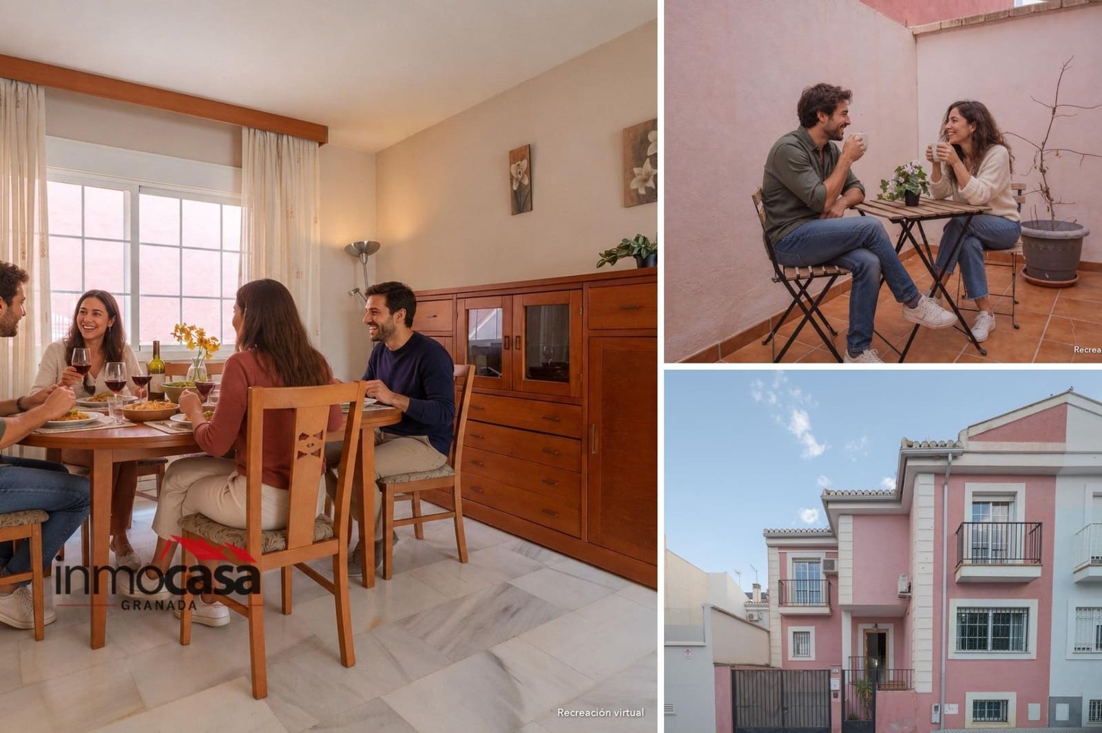 3 Zimmer Doppelhaus zu verkaufen in Armilla mit Garage - 295.000 € (Ref: 10171867)