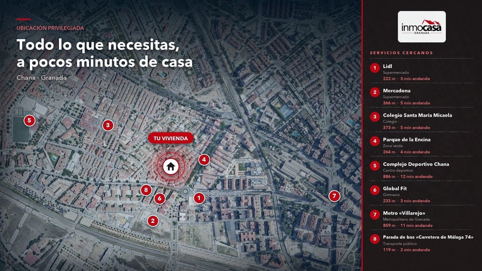 2 quarto Apartamento para venda em Granada cidade - 84 000 € (Ref: 10177349)