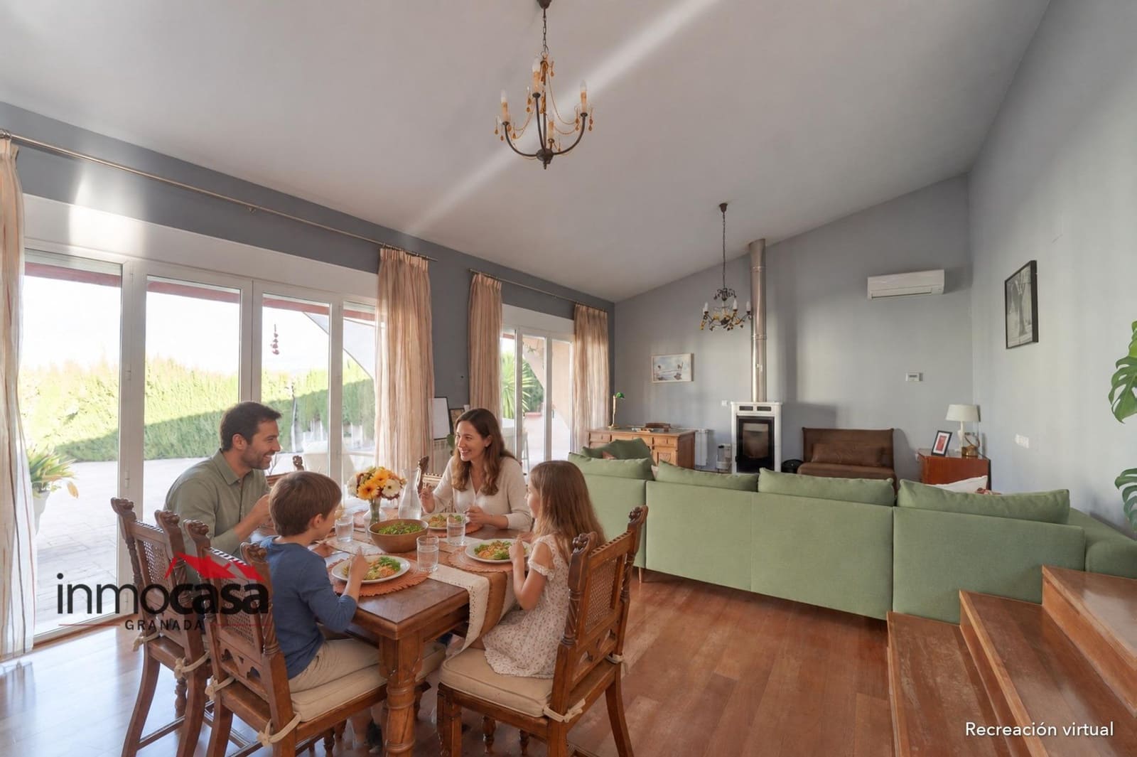 5 soveværelse Villa til salg i Alhendin med swimmingpool garage - € 549.000 (Ref: 10180763)