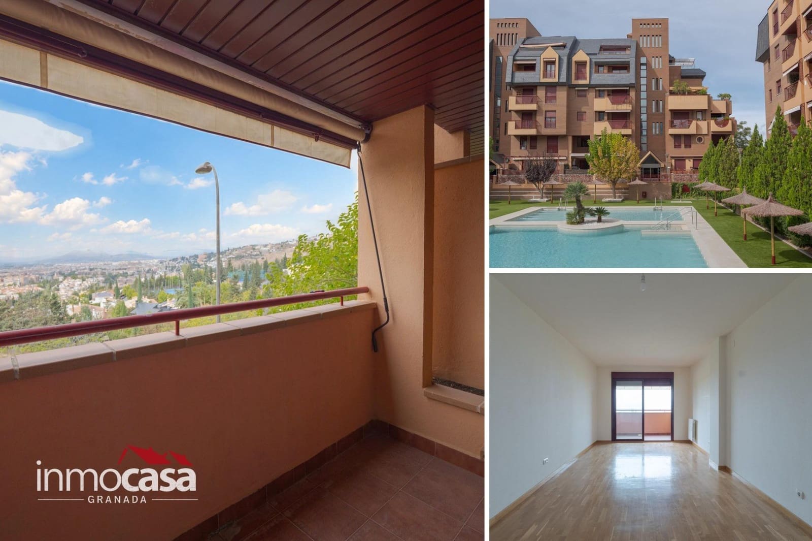 Appartement de 3 chambres à louer à Grenade ville avec piscine garage - 1 400 € (Ref: 10187247)
