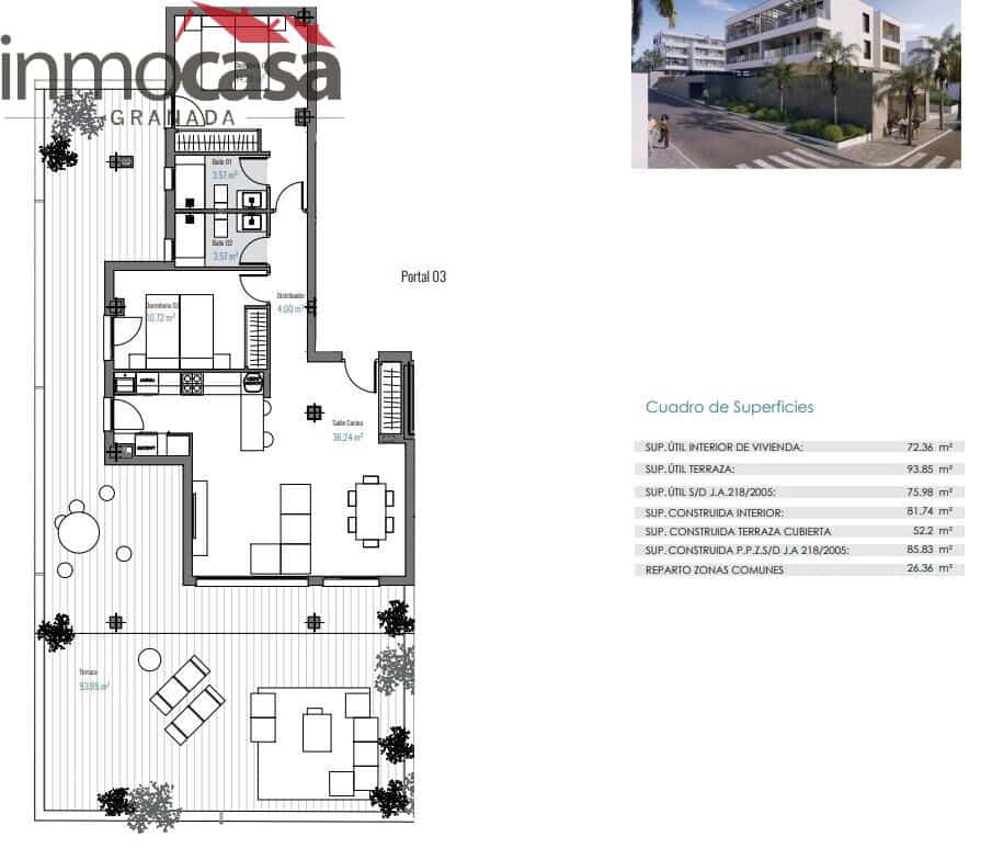 Piso de 2 habitaciones en Torremolinos en venta con garaje - 412.000 € (Ref: 9145673)