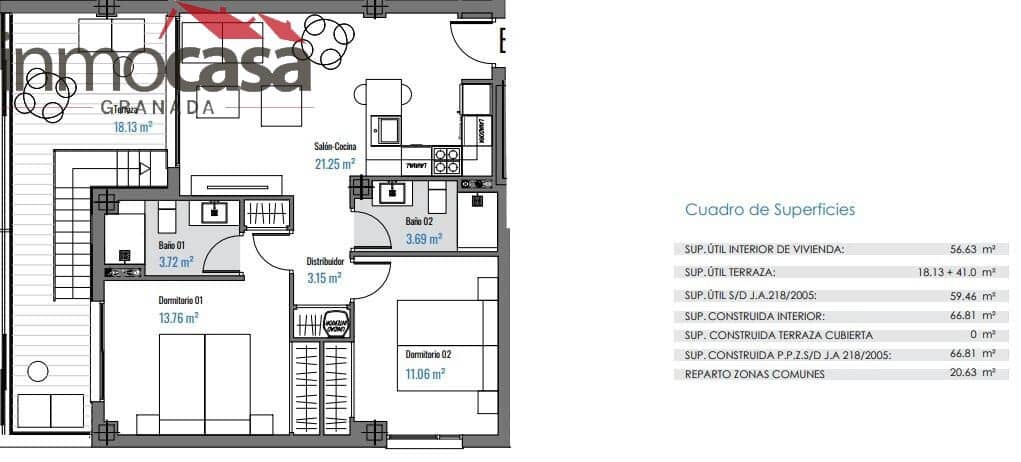 Piso de 2 habitaciones en Torremolinos en venta con garaje - 412.000 € (Ref: 9145673)