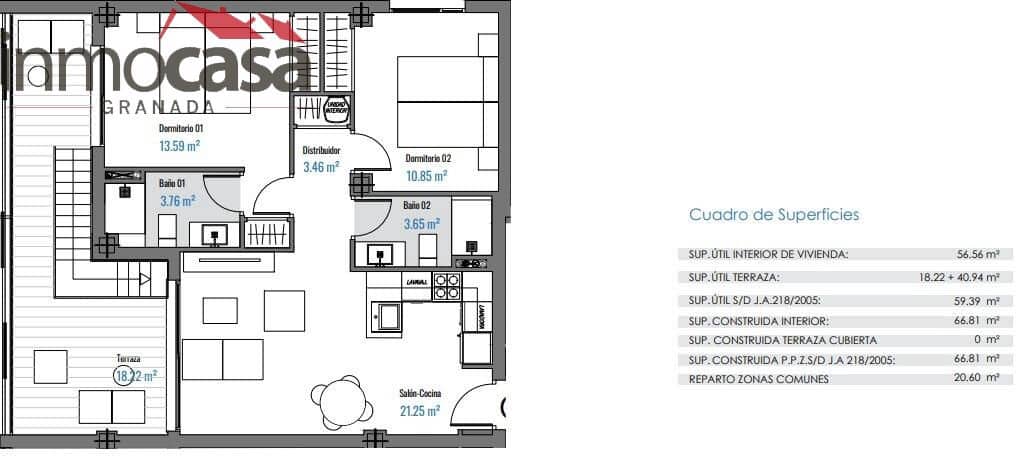 Piso de 2 habitaciones en Torremolinos en venta con garaje - 412.000 € (Ref: 9145673)
