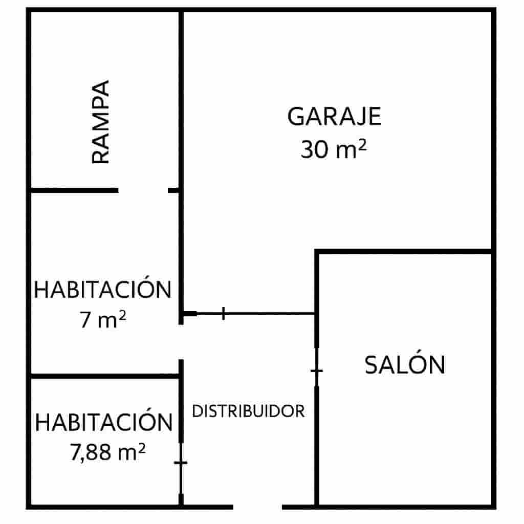 4 chambre Villa/Maison Semi-Mitoyenne à vendre à Olula del Rio avec garage - 160 000 € (Ref: 9335143)