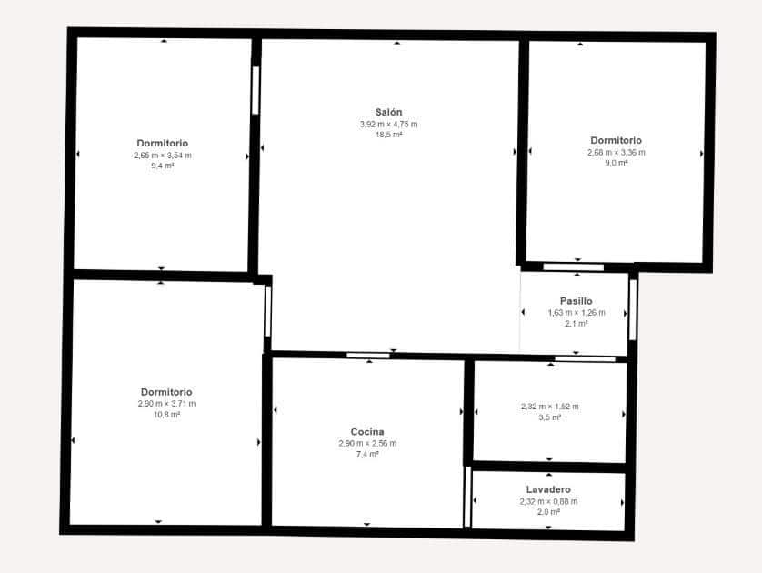 3 soverom Leilighet til salgs i Granada by - € 145 000 (Ref: 9411165)