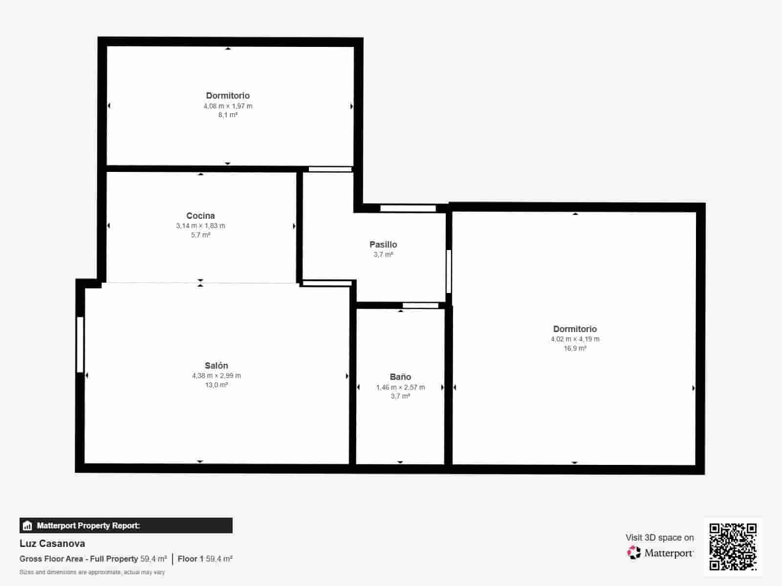 2 soverom Leilighet til leie i Granada by - € 750 (Ref: 9440723)