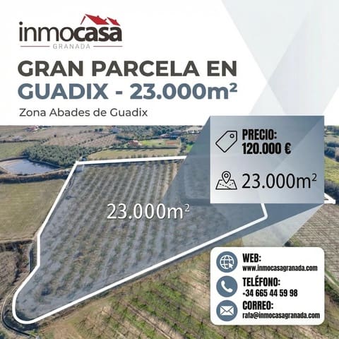 Undeveloped Land for sale in Beas de Guadix - € 120,000 (Ref: 9456450)